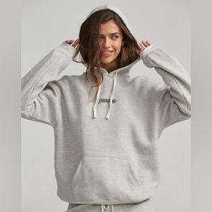Billabong Grey Logo Fleece Hoodie